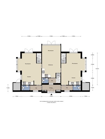 Floorplan - Duinrand 11, 4506 GC Cadzand
